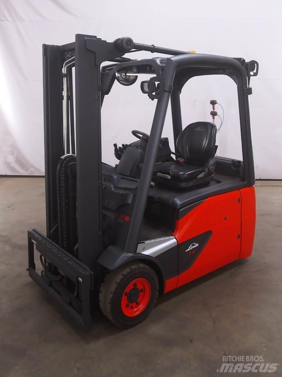 Linde E16-02 Elektriniai šakiniai krautuvai