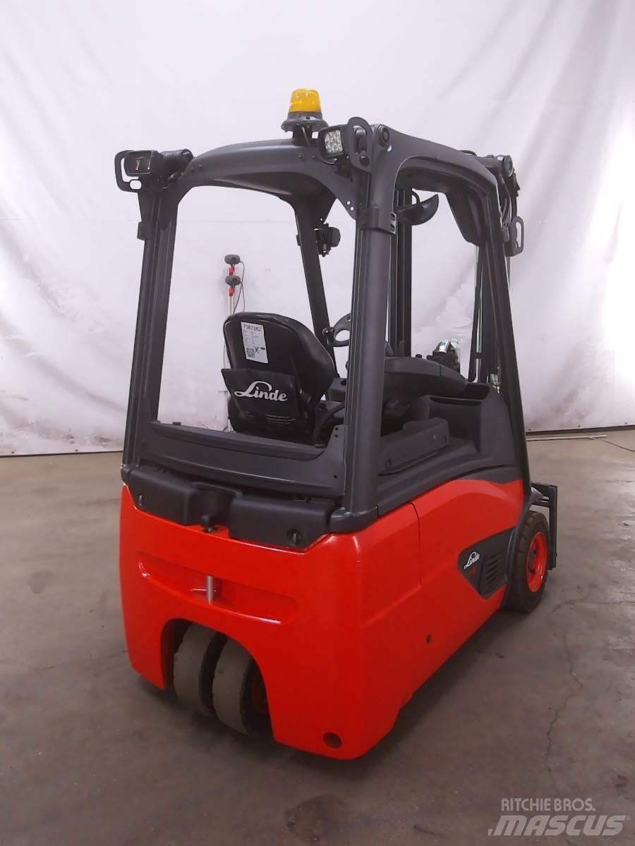 Linde E16-02 Elektriniai šakiniai krautuvai
