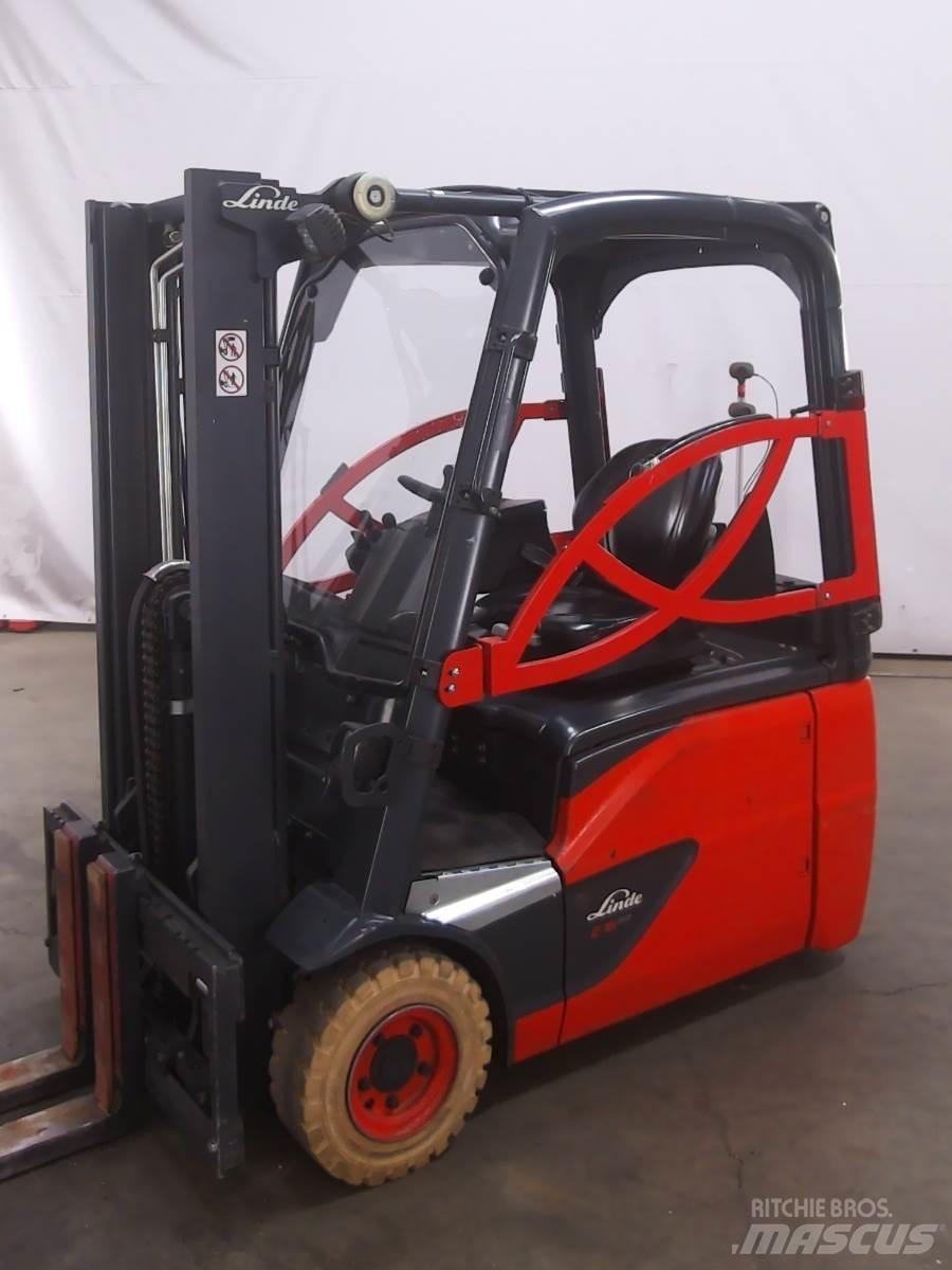 Linde E16-02 Elektriniai šakiniai krautuvai