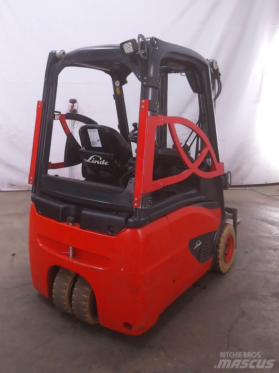 Linde E16-02 Elektriniai šakiniai krautuvai