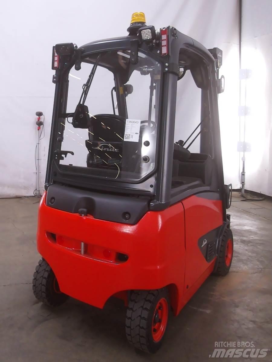 Linde E16PH-02 Elektriniai šakiniai krautuvai