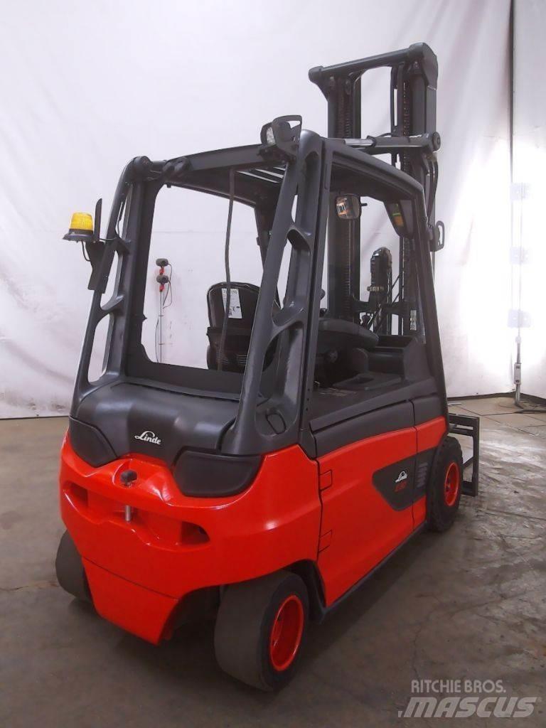 Linde E30L Elektriniai šakiniai krautuvai