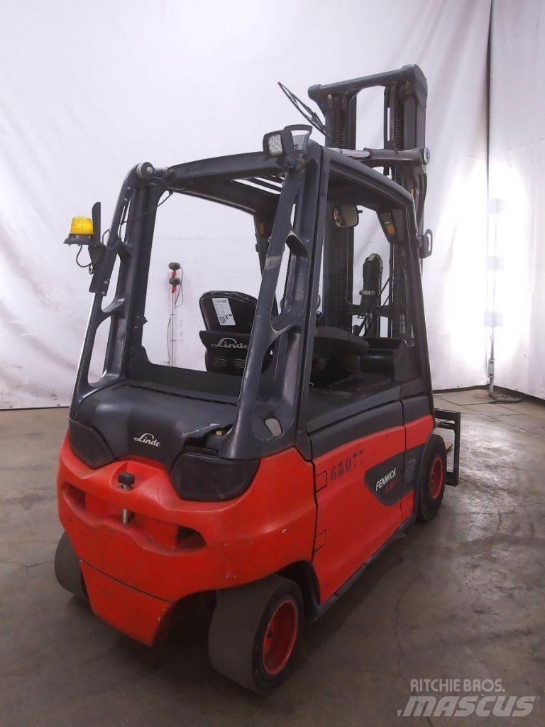 Linde E30L-01 Elektriniai šakiniai krautuvai