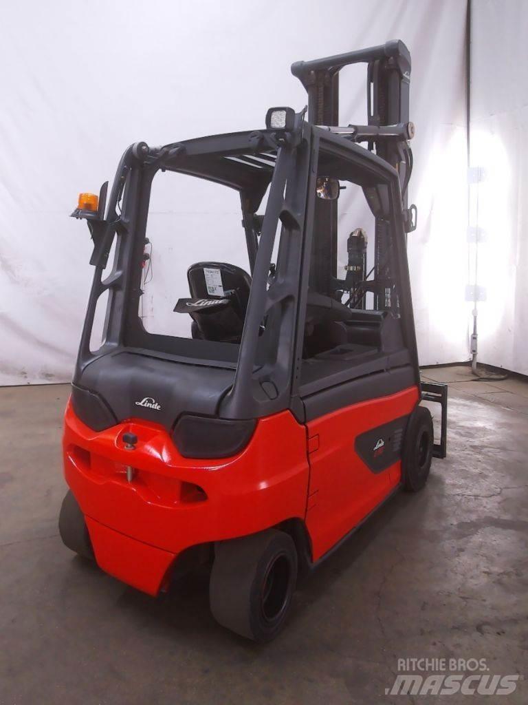Linde E30L-01 Elektriniai šakiniai krautuvai