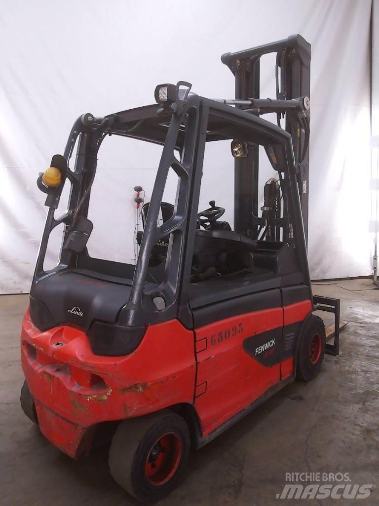 Linde E30L-01 Elektriniai šakiniai krautuvai