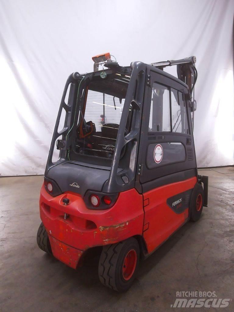 Linde E30L-01 Elektriniai šakiniai krautuvai