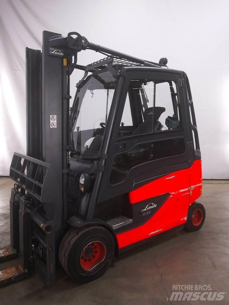 Linde E35HL-01 Elektriniai šakiniai krautuvai