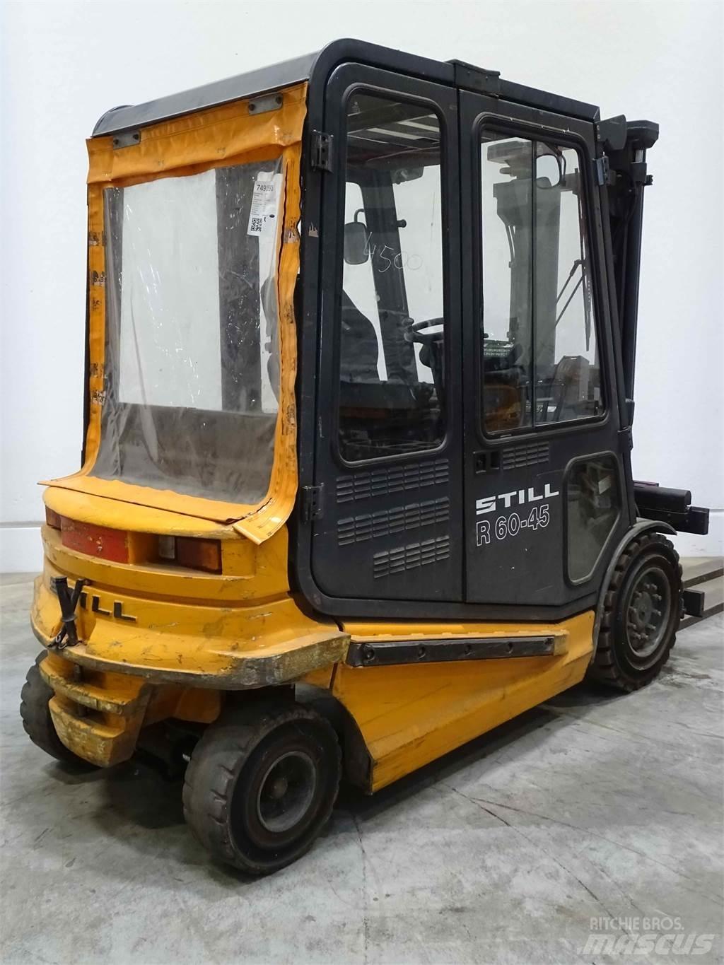 Still R60-45 Elektriniai šakiniai krautuvai