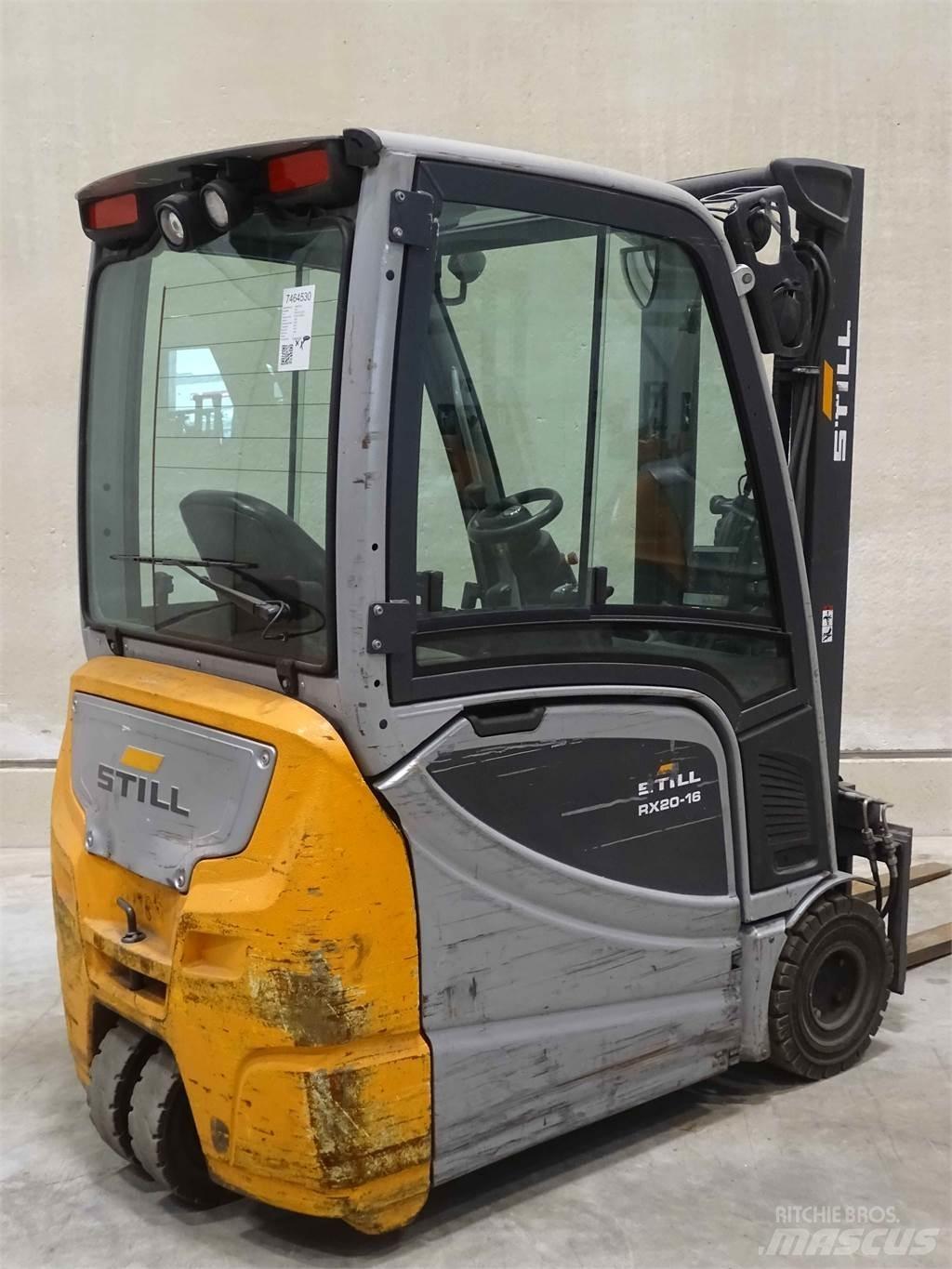 Still RX20-16 Elektriniai šakiniai krautuvai
