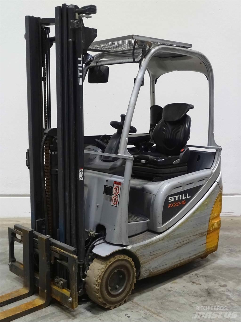 Still RX20-16 Elektriniai šakiniai krautuvai