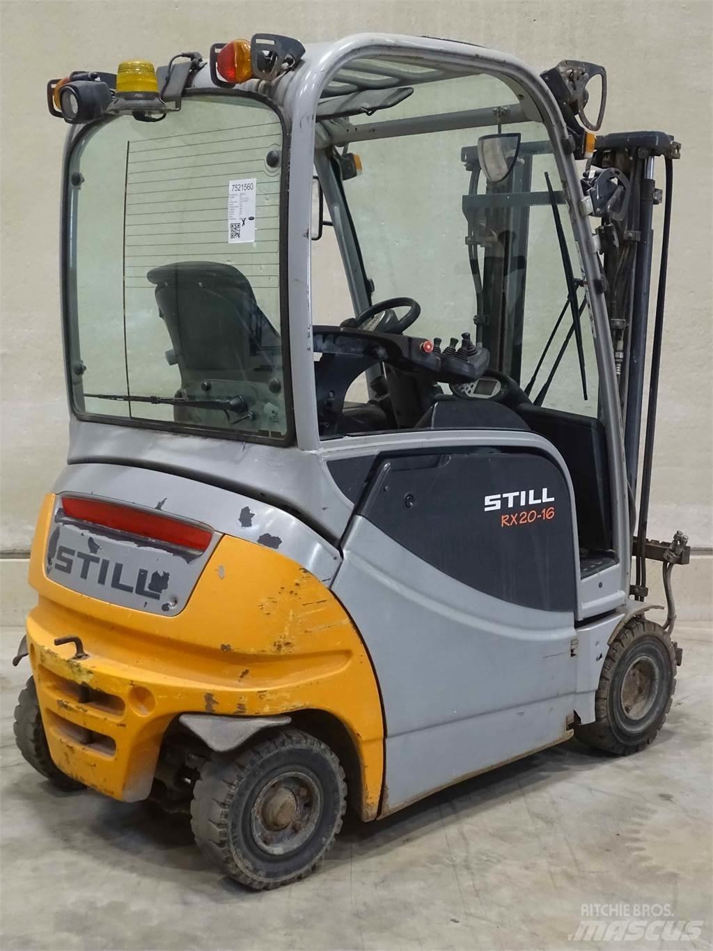 Still RX20-16P Elektriniai šakiniai krautuvai