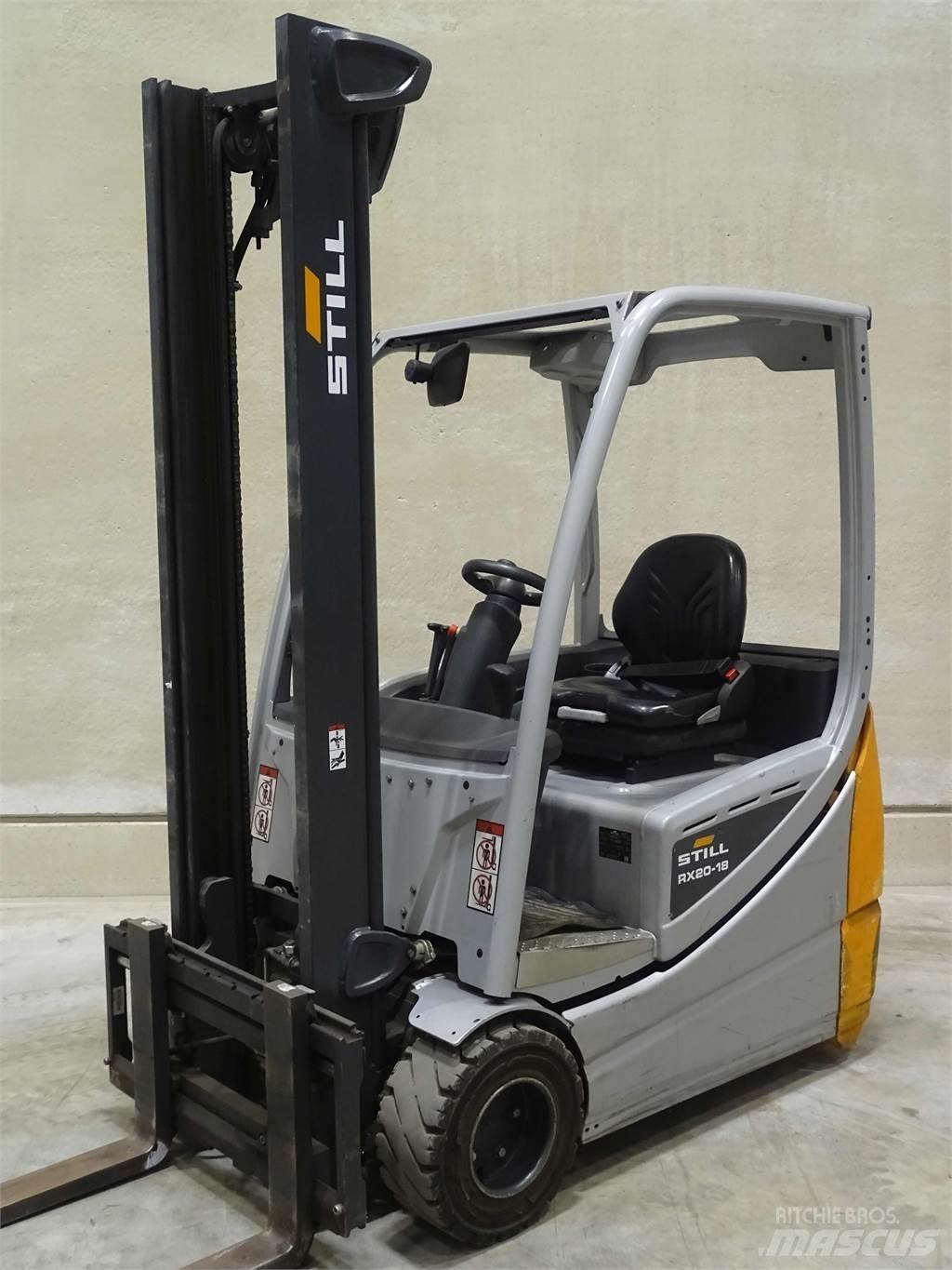 Still RX20-18 Elektriniai šakiniai krautuvai