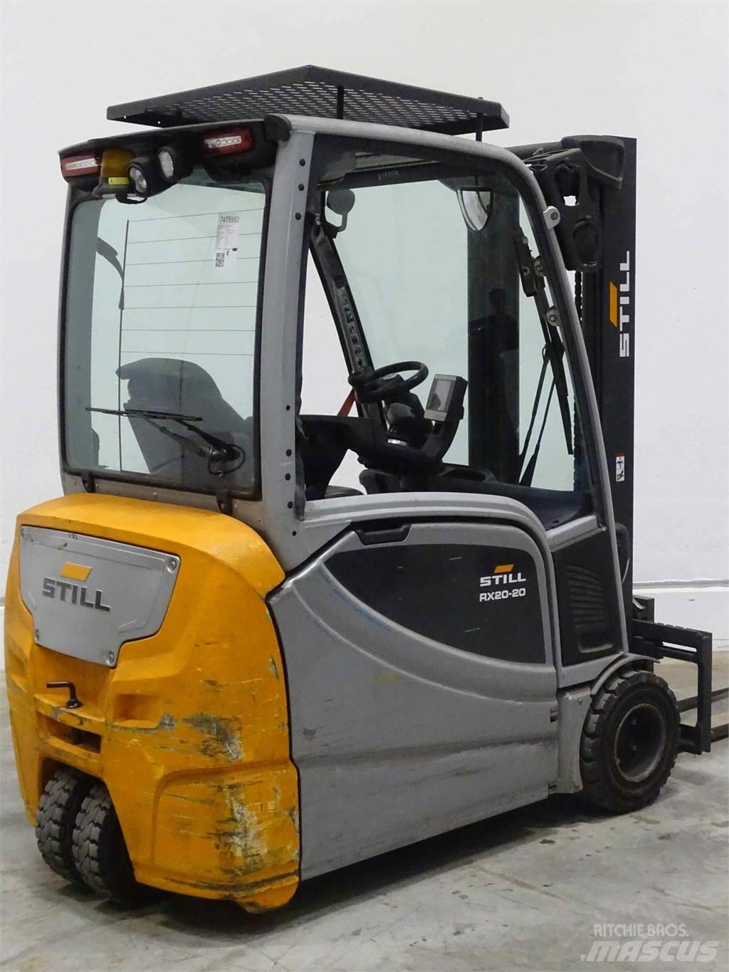 Still RX20-20L Elektriniai šakiniai krautuvai