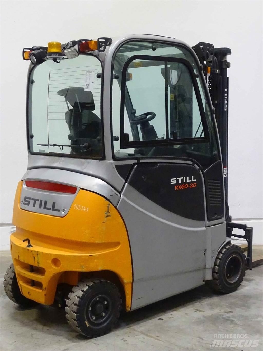 Still RX60-20 Elektriniai šakiniai krautuvai
