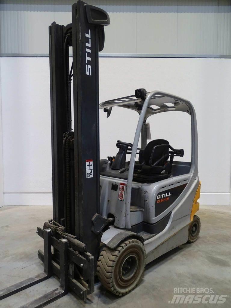 Still RX60-25 Elektriniai šakiniai krautuvai