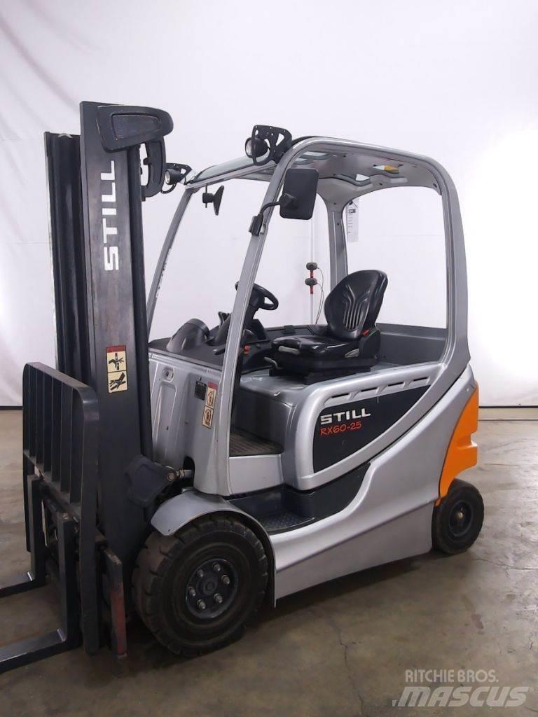 Still RX60-25 Elektriniai šakiniai krautuvai