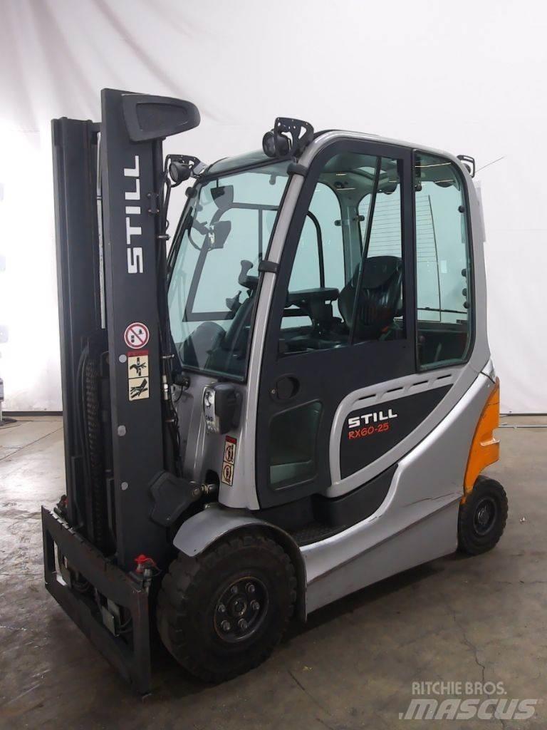 Still RX60-25 Elektriniai šakiniai krautuvai