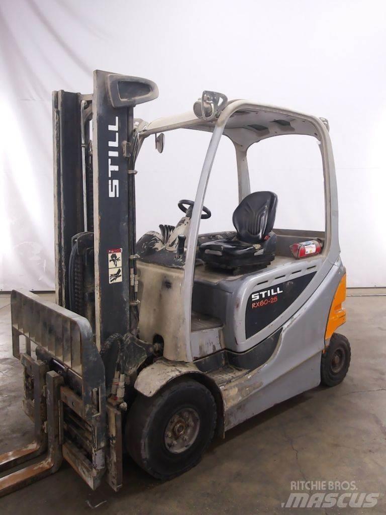Still RX60-25 Elektriniai šakiniai krautuvai