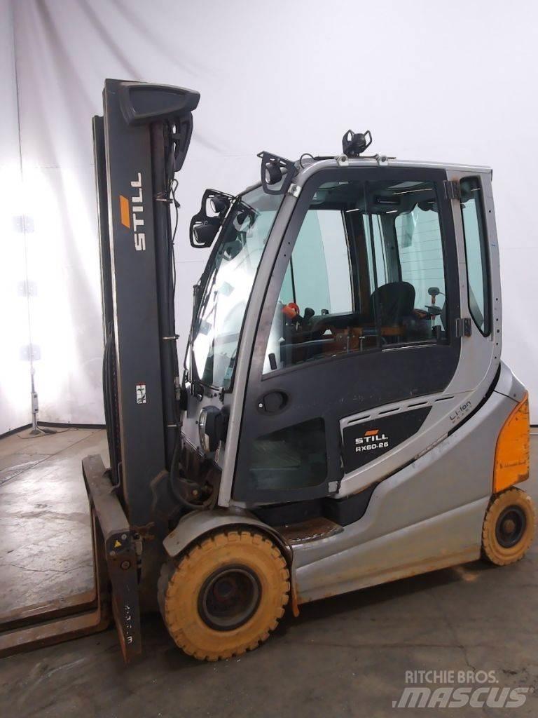 Still RX60-25 Elektriniai šakiniai krautuvai