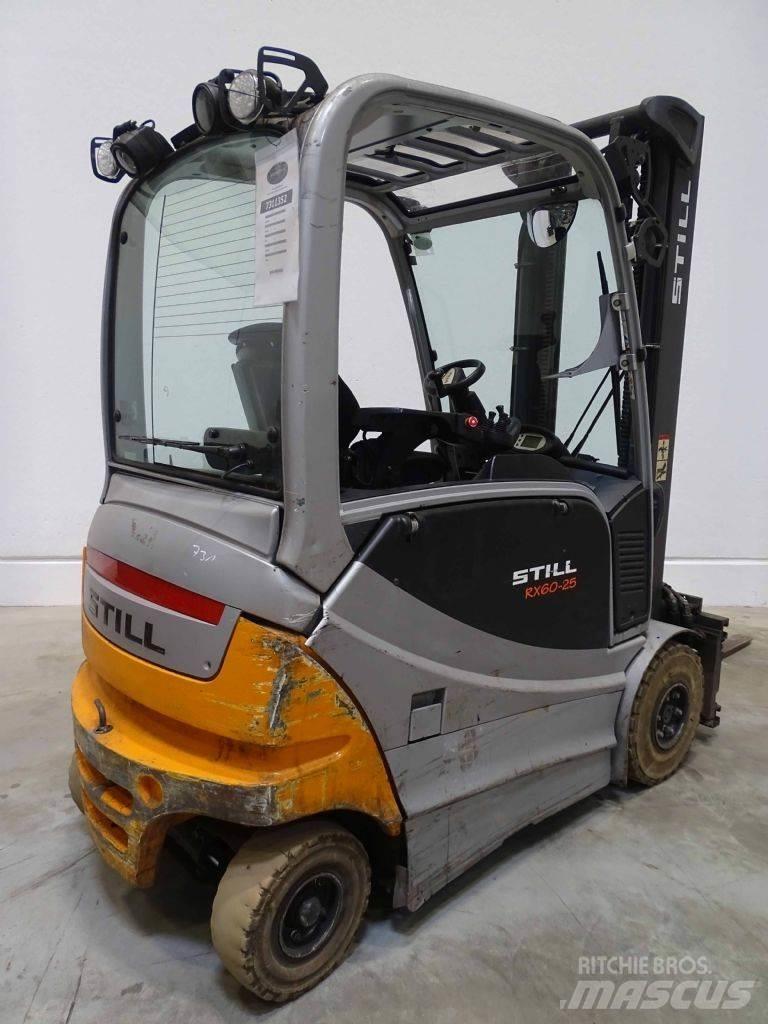 Still RX60-25 Elektriniai šakiniai krautuvai