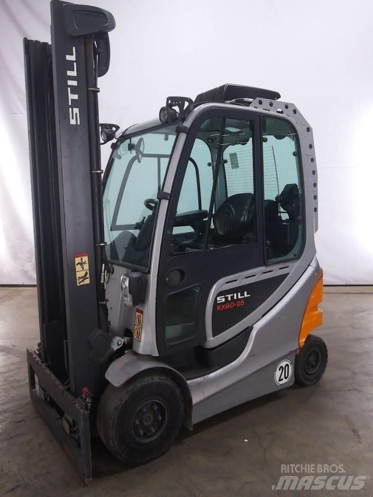 Still RX60-25 Elektriniai šakiniai krautuvai