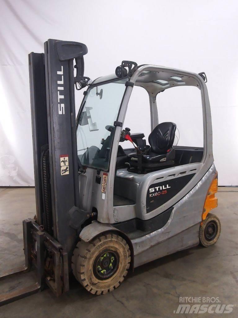 Still RX60-25 Elektriniai šakiniai krautuvai