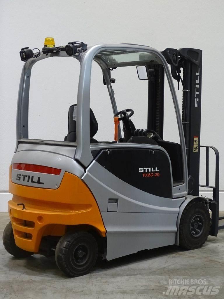 Still RX60-25 Elektriniai šakiniai krautuvai