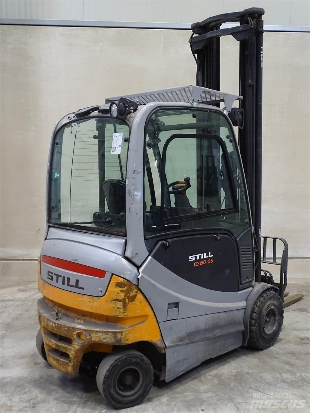 Still RX60-25 Elektriniai šakiniai krautuvai