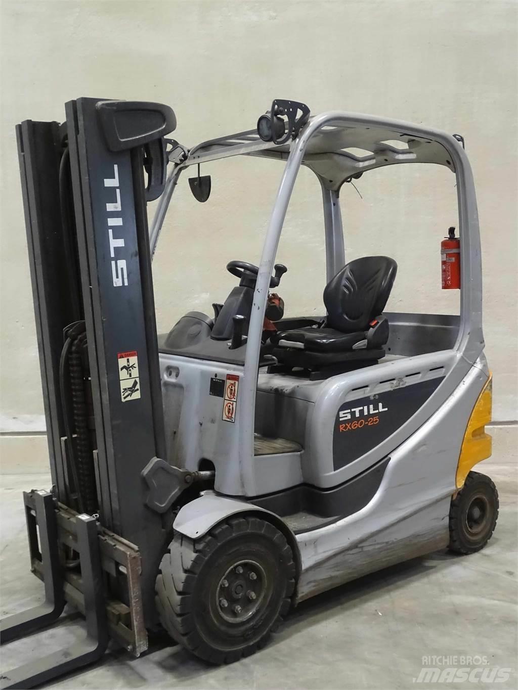 Still RX60-25 Elektriniai šakiniai krautuvai