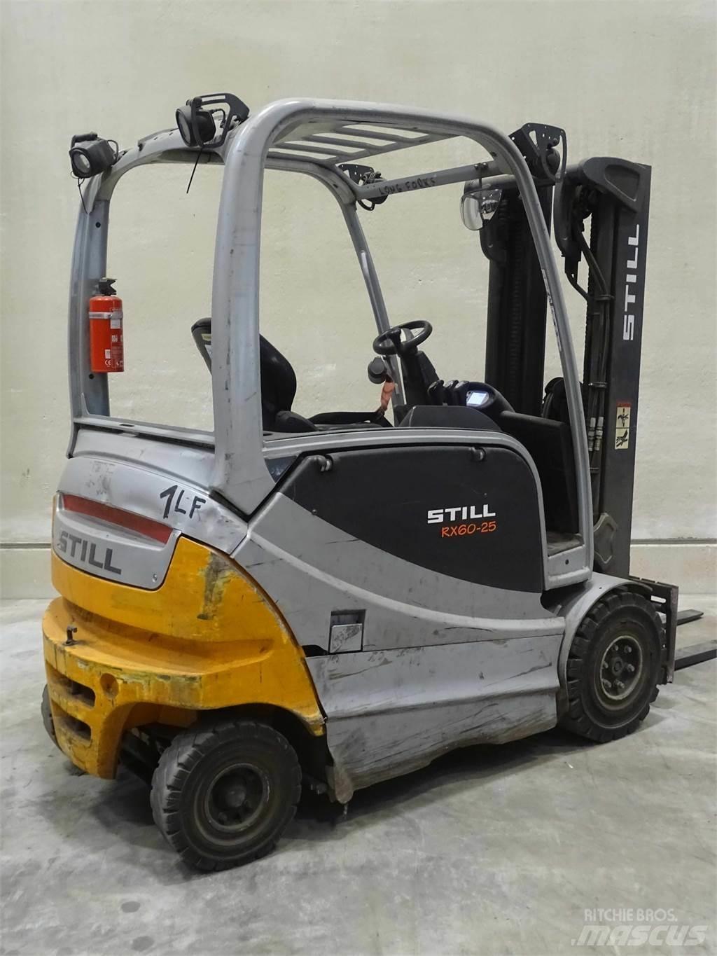 Still RX60-25 Elektriniai šakiniai krautuvai