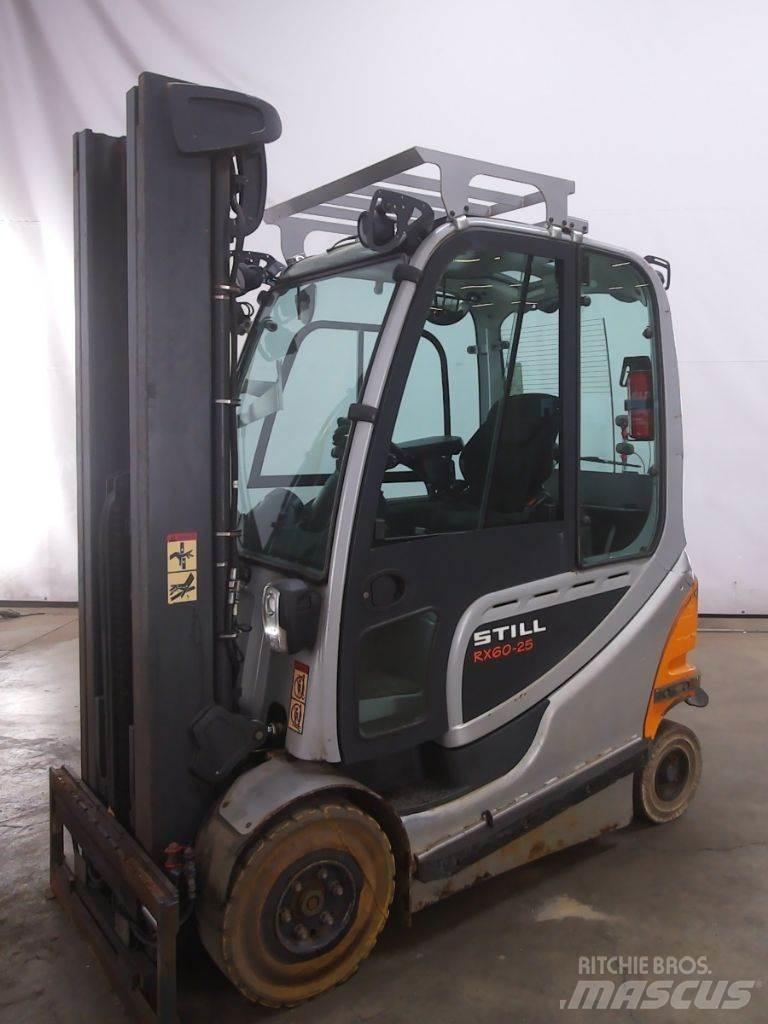 Still RX60-25 Elektriniai šakiniai krautuvai