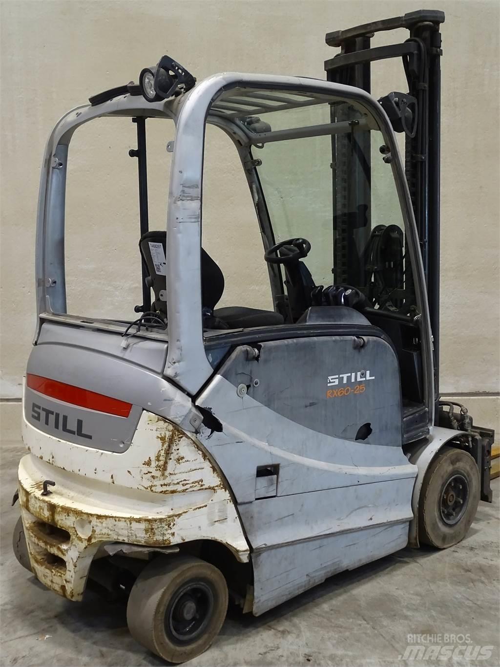 Still RX60-25 Elektriniai šakiniai krautuvai