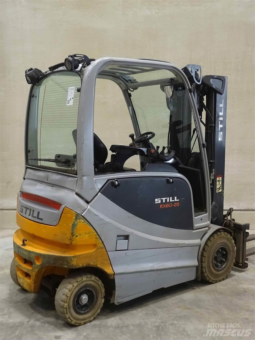 Still RX60-25 Elektriniai šakiniai krautuvai