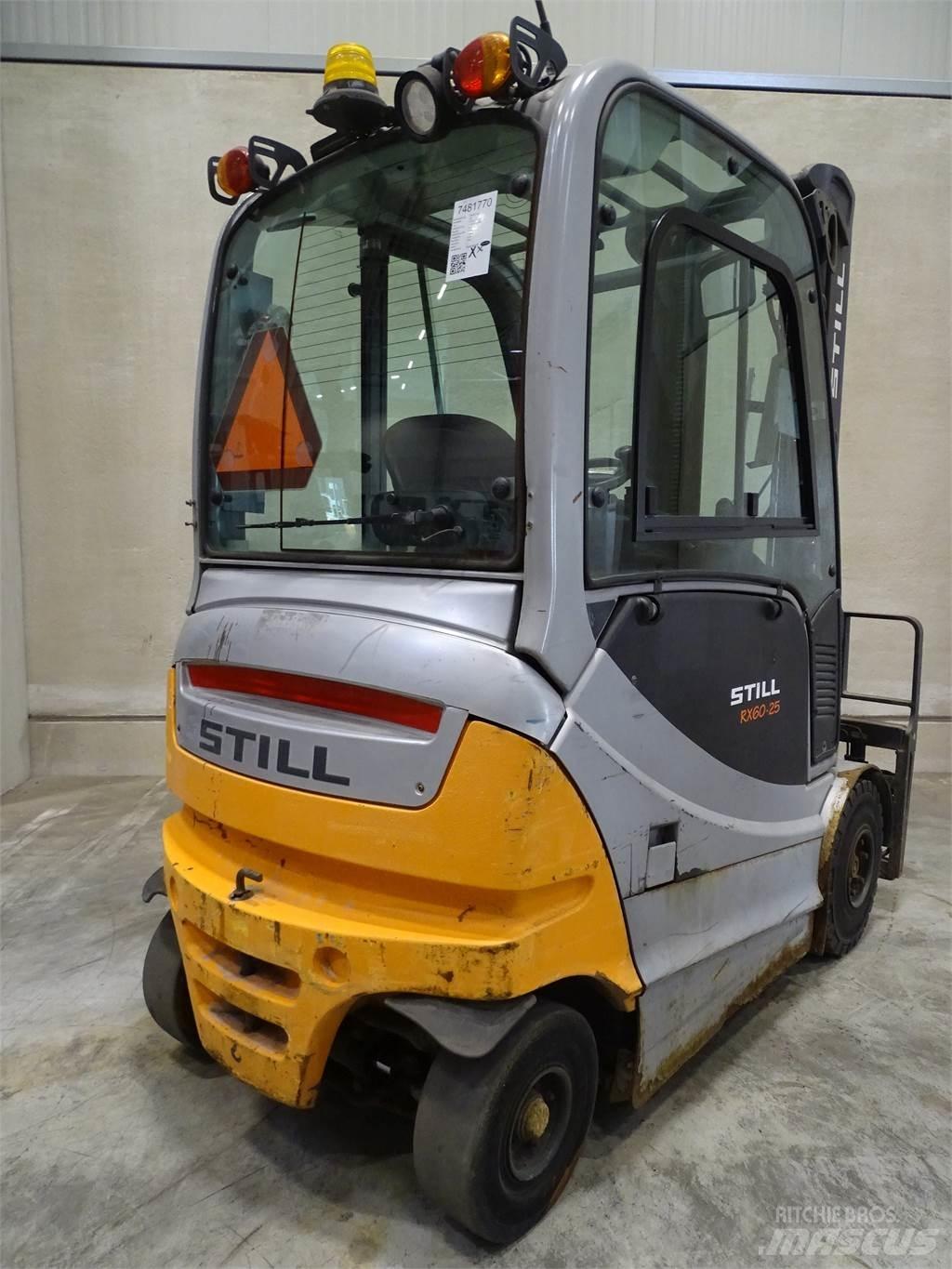 Still RX60-25 Elektriniai šakiniai krautuvai