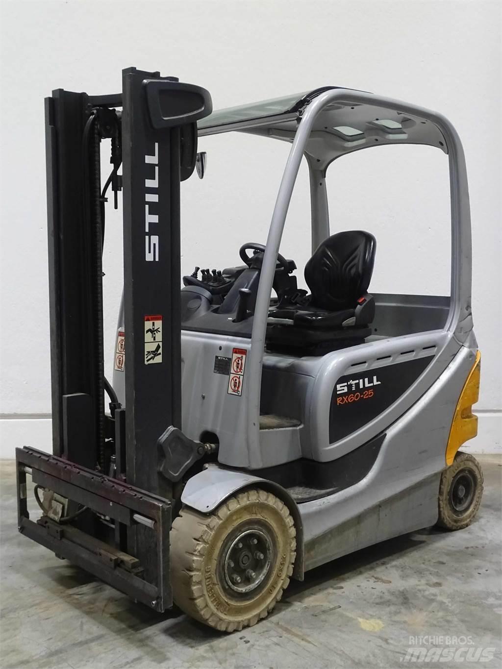 Still RX60-25 Elektriniai šakiniai krautuvai