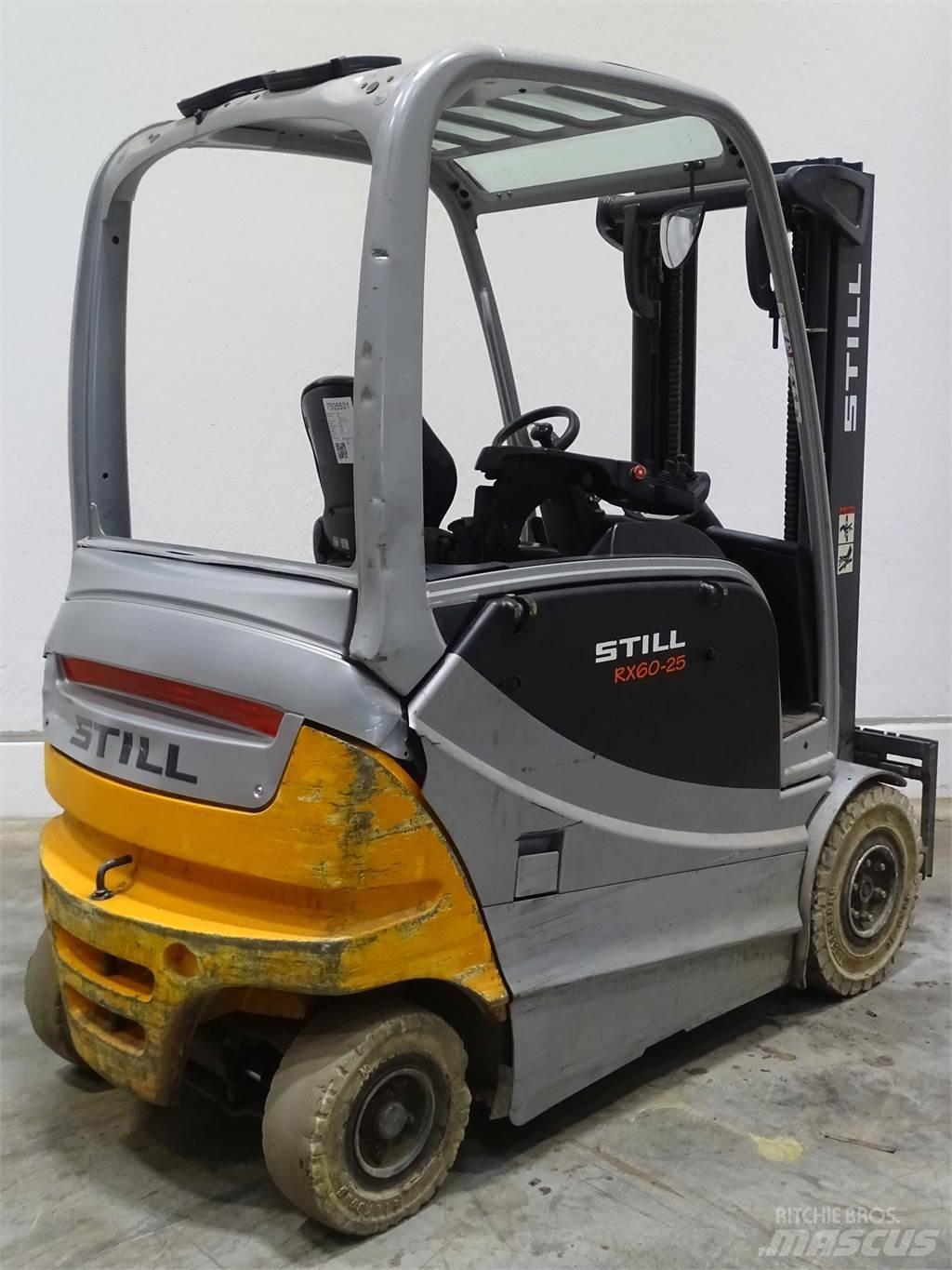 Still RX60-25 Elektriniai šakiniai krautuvai