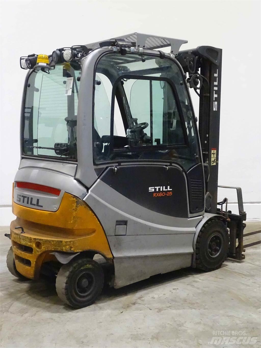 Still RX60-25 Elektriniai šakiniai krautuvai