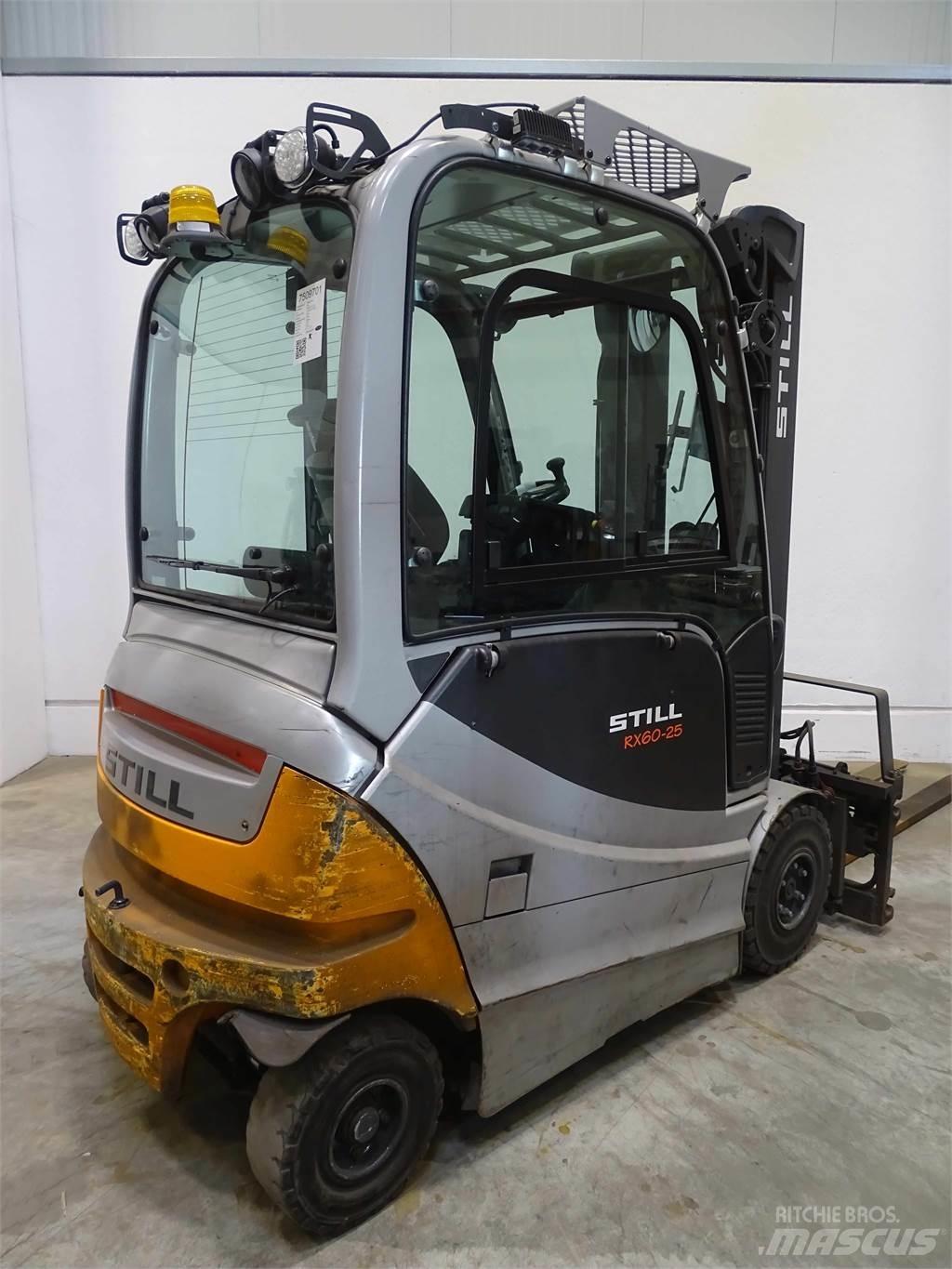 Still RX60-25 Elektriniai šakiniai krautuvai