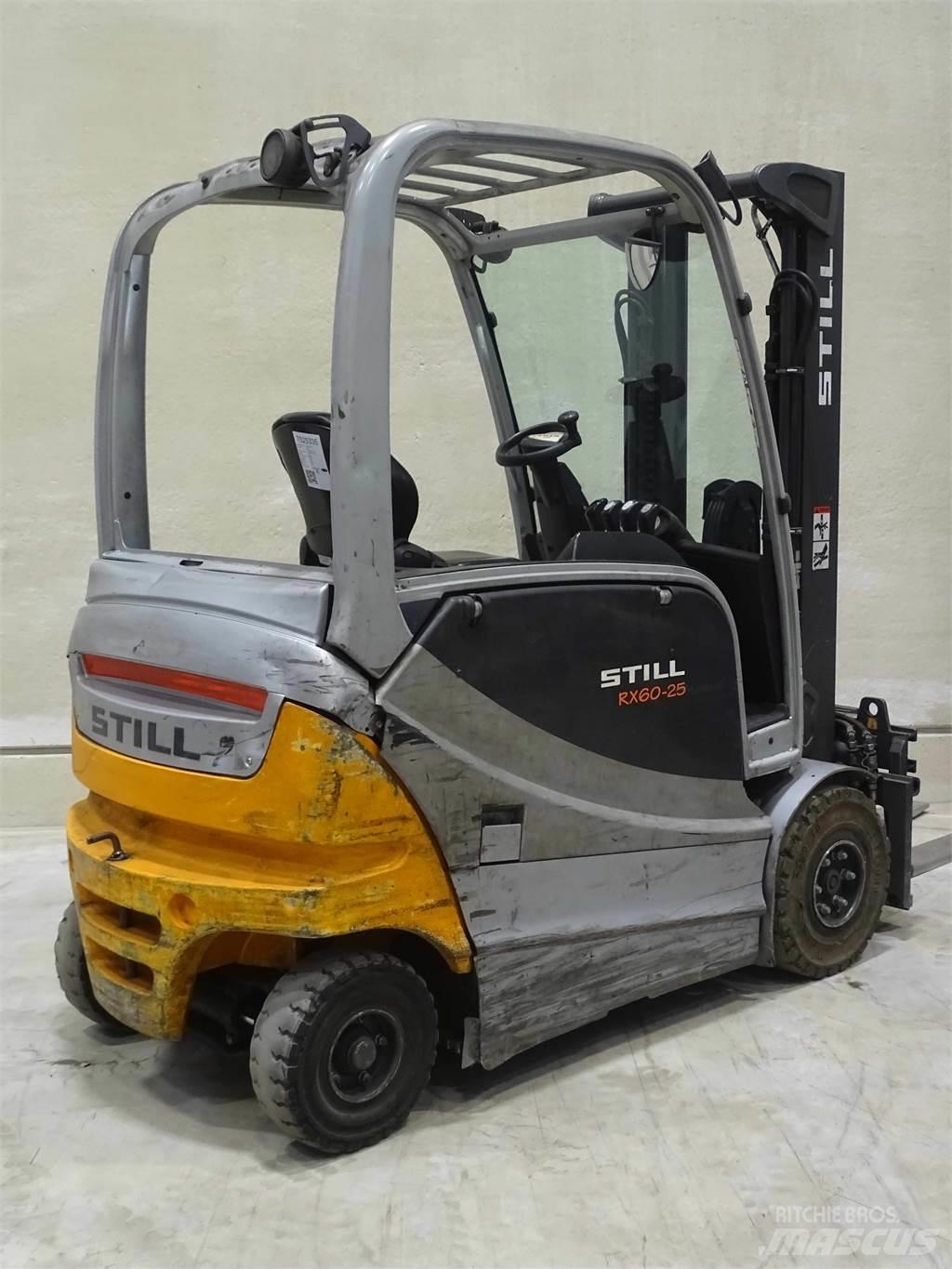 Still RX60-25 Elektriniai šakiniai krautuvai