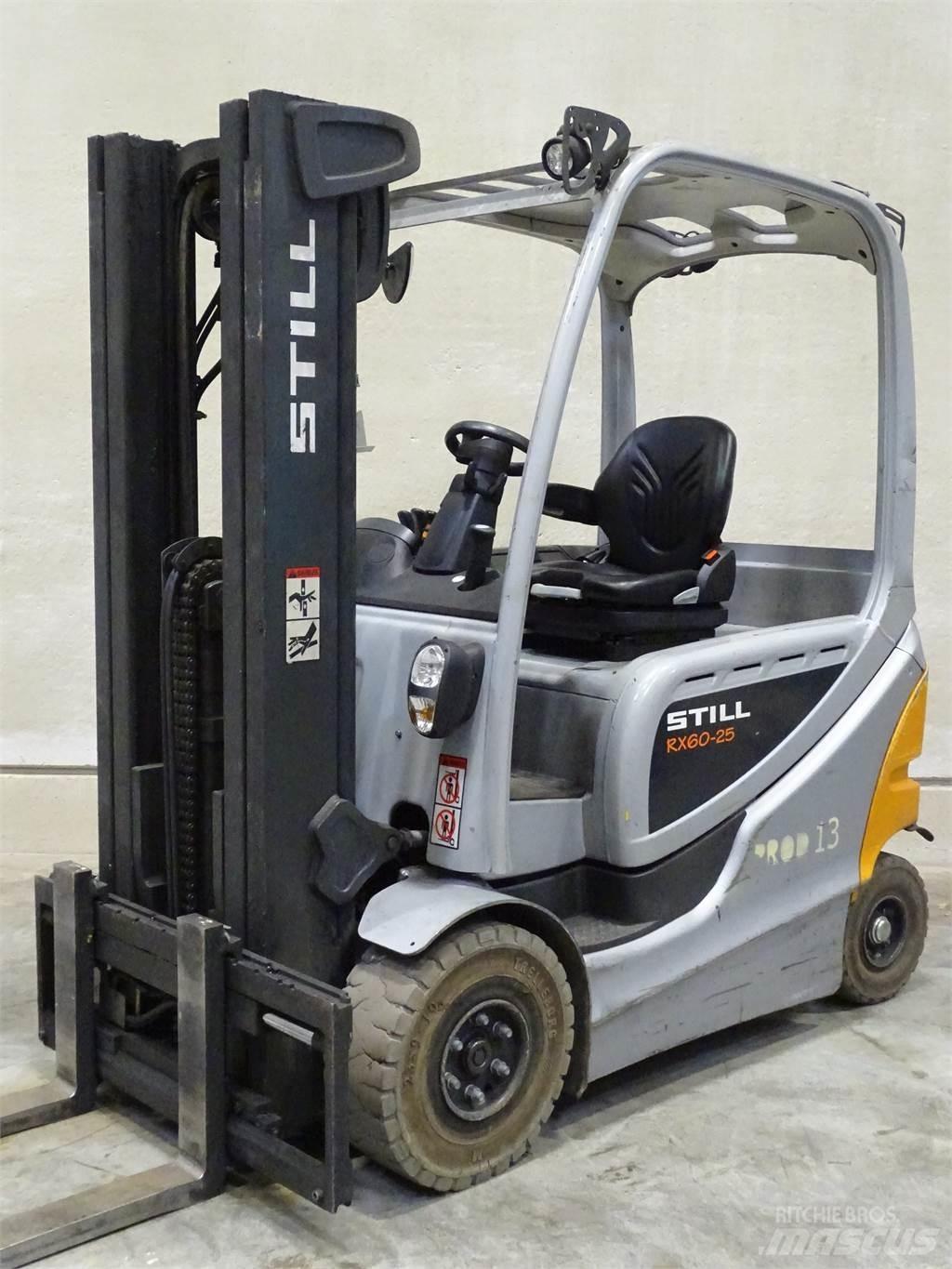 Still RX60-25 Elektriniai šakiniai krautuvai