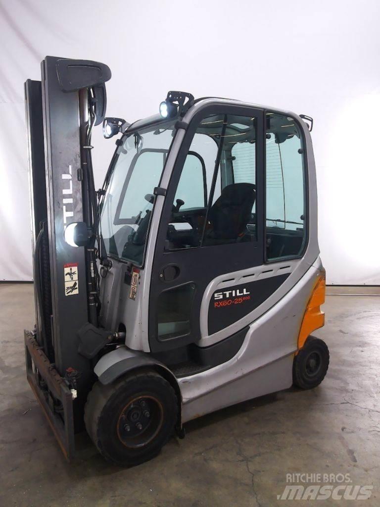 Still RX60-25/600 Elektriniai šakiniai krautuvai