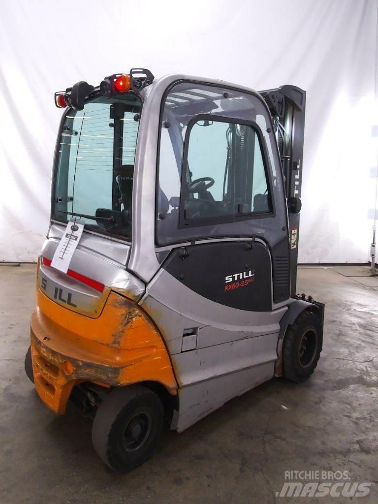 Still RX60-25/600 Elektriniai šakiniai krautuvai
