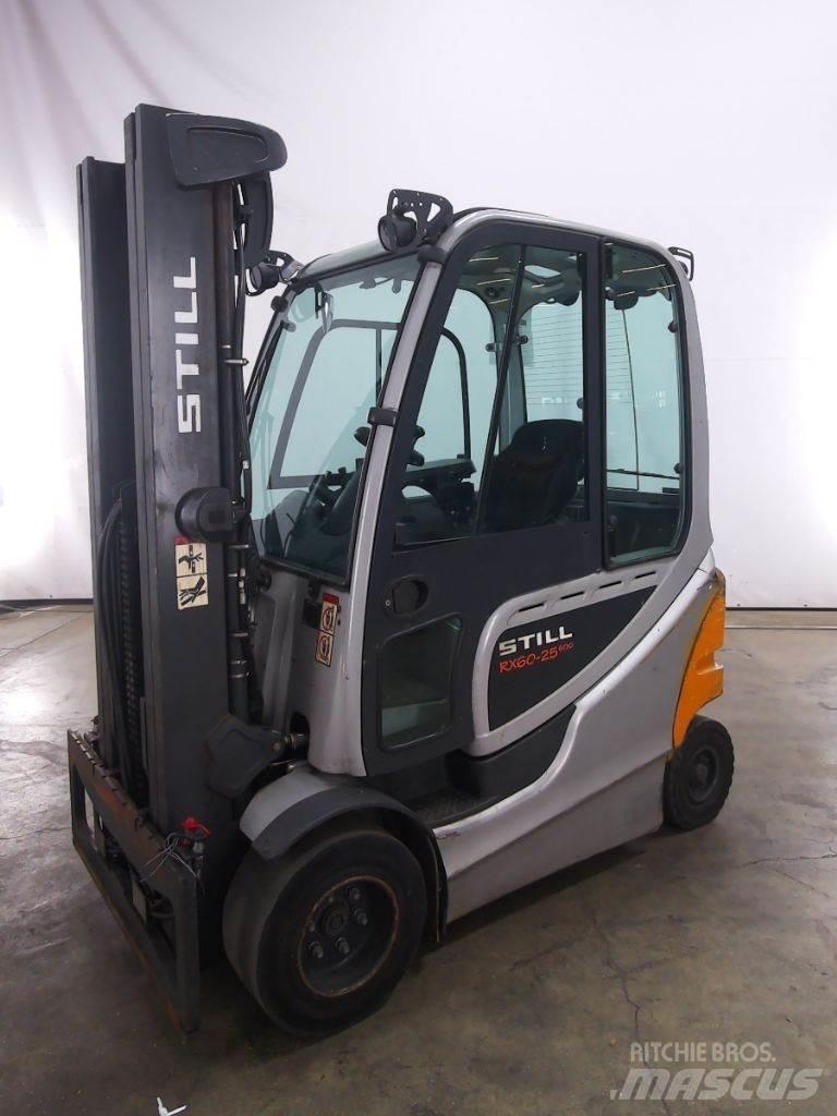 Still RX60-25/600 Elektriniai šakiniai krautuvai