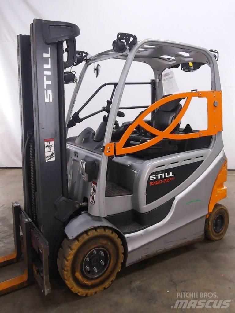 Still RX60-25/600 Elektriniai šakiniai krautuvai