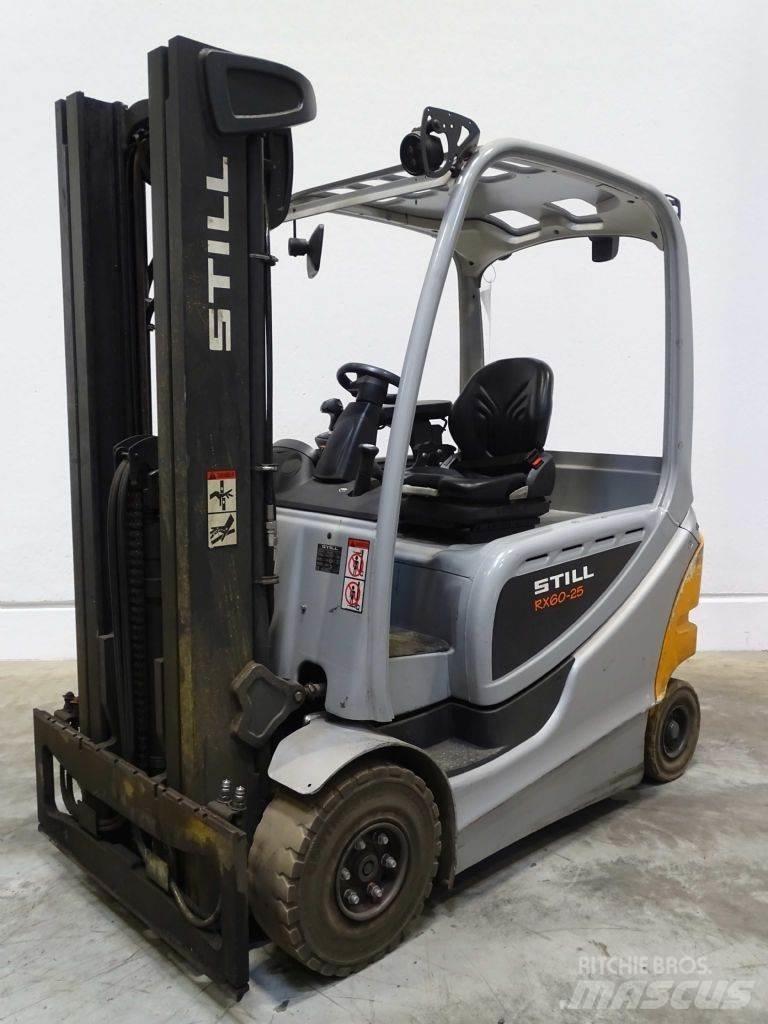 Still RX60-25/600 Elektriniai šakiniai krautuvai