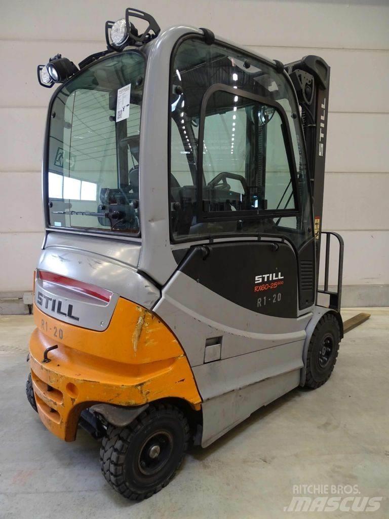 Still RX60-25/600 Elektriniai šakiniai krautuvai