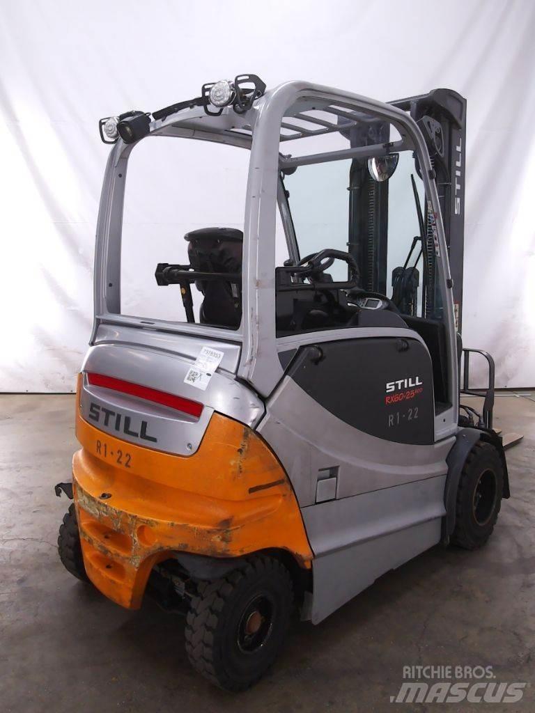 Still RX60-25/600 Elektriniai šakiniai krautuvai