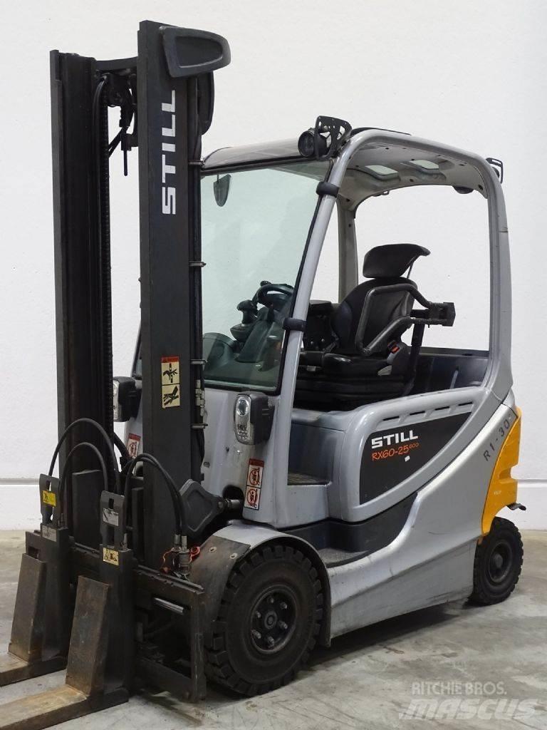 Still RX60-25/600 Elektriniai šakiniai krautuvai