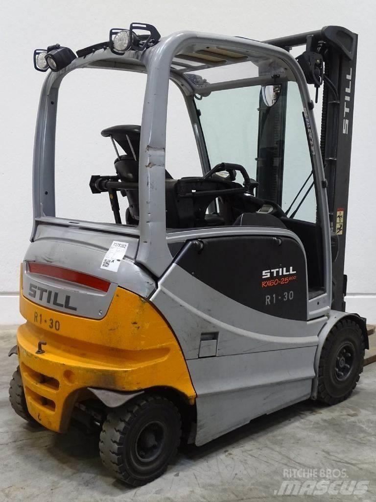 Still RX60-25/600 Elektriniai šakiniai krautuvai