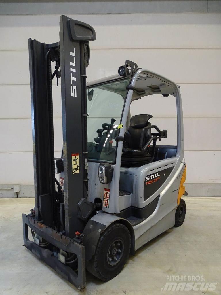 Still RX60-25/600 Elektriniai šakiniai krautuvai
